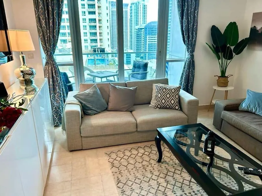 Marina View With Pool, Gym, Tennis Court, 5 Mins To Beach Dubai United Arab Emirates